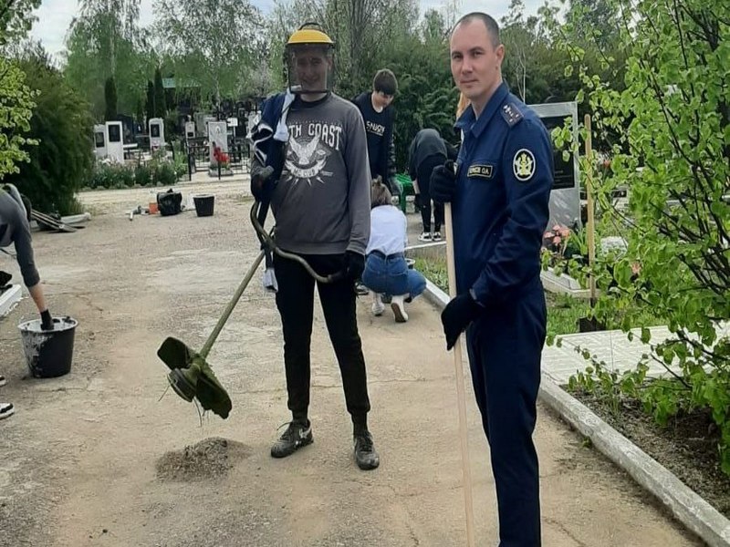 В Георгиевском округе прошла акция «Чистая память».