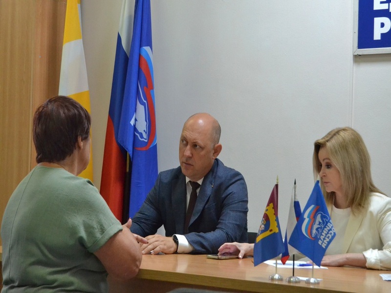 Елена Бондаренко провела в Георгиевске прием граждан.