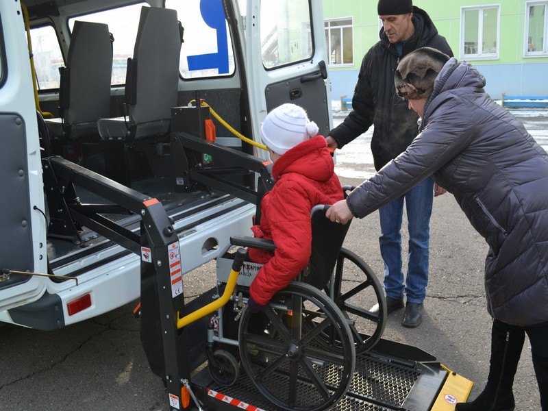 Перевозка людей с ограниченными возможностями здоровья.