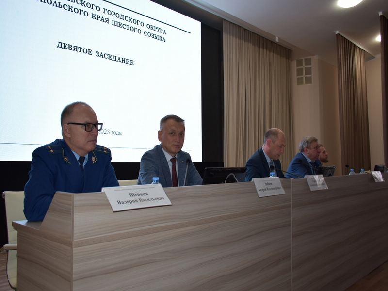 Очередное заседание Думы Георгиевского городского округа.