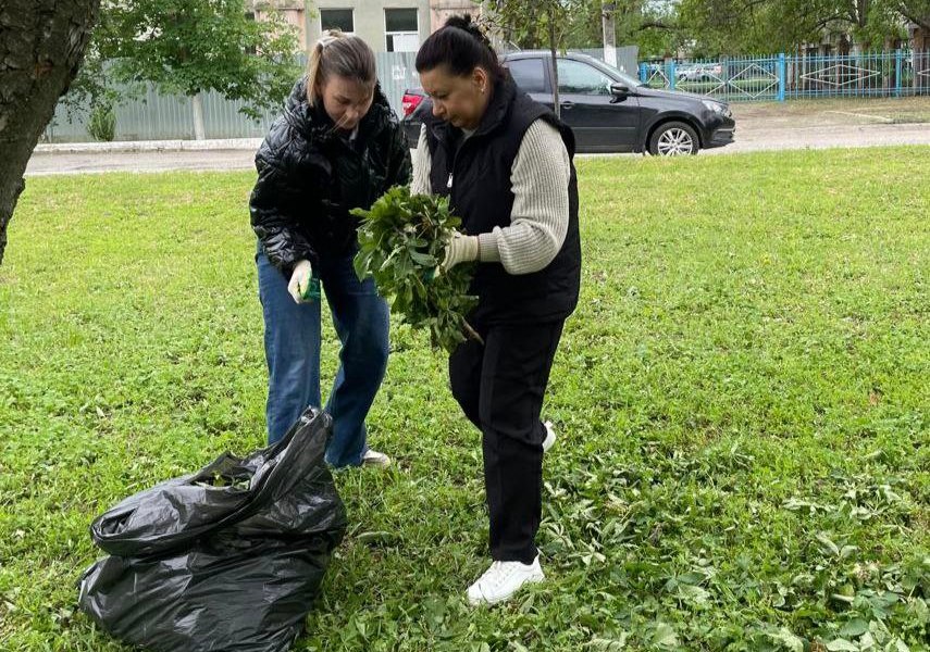 Субботники в Георгиевском округе продолжаются!.