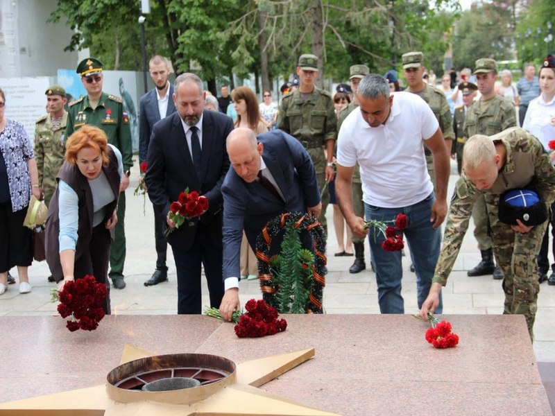 В Георгиевске отметили День ветеранов боевых действий.