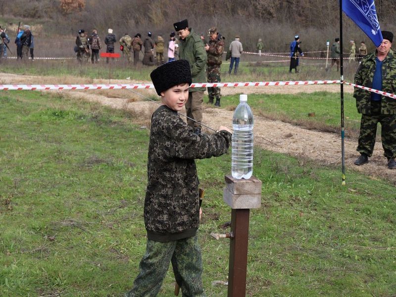 Казачьи воинские состязания «Осенний спас».