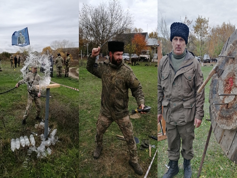 Казачьи воинские состязания «Осенний спас».