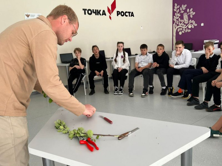 Георгиевским школьникам рассказали о садоводстве. Георгиевским школьникам рассказали о садоводстве.