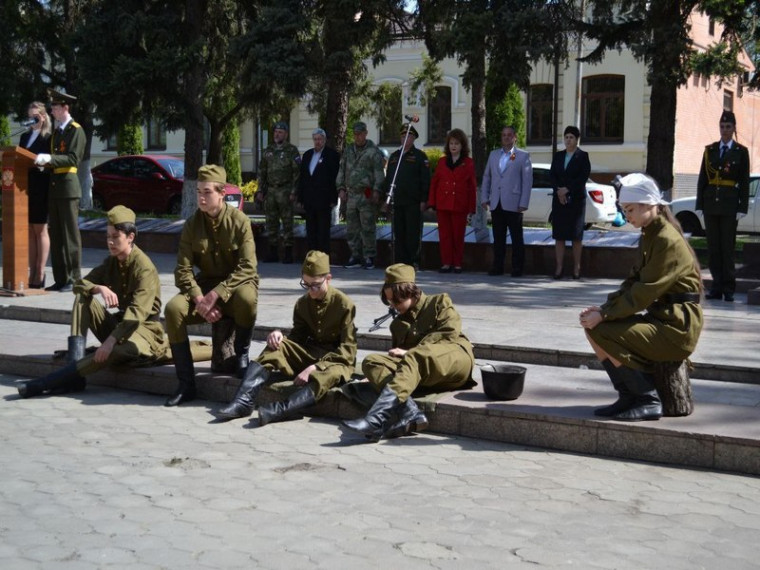 В Георгиевске прошла Героическая поверка. В Георгиевске прошла Героическая поверка.